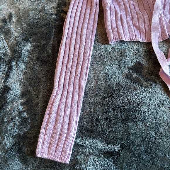 Sexy Y2K Purple Cardigan - Picture 5 of 7